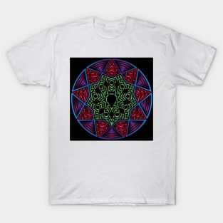 Star Mandalas 256 (Style:4) T-Shirt